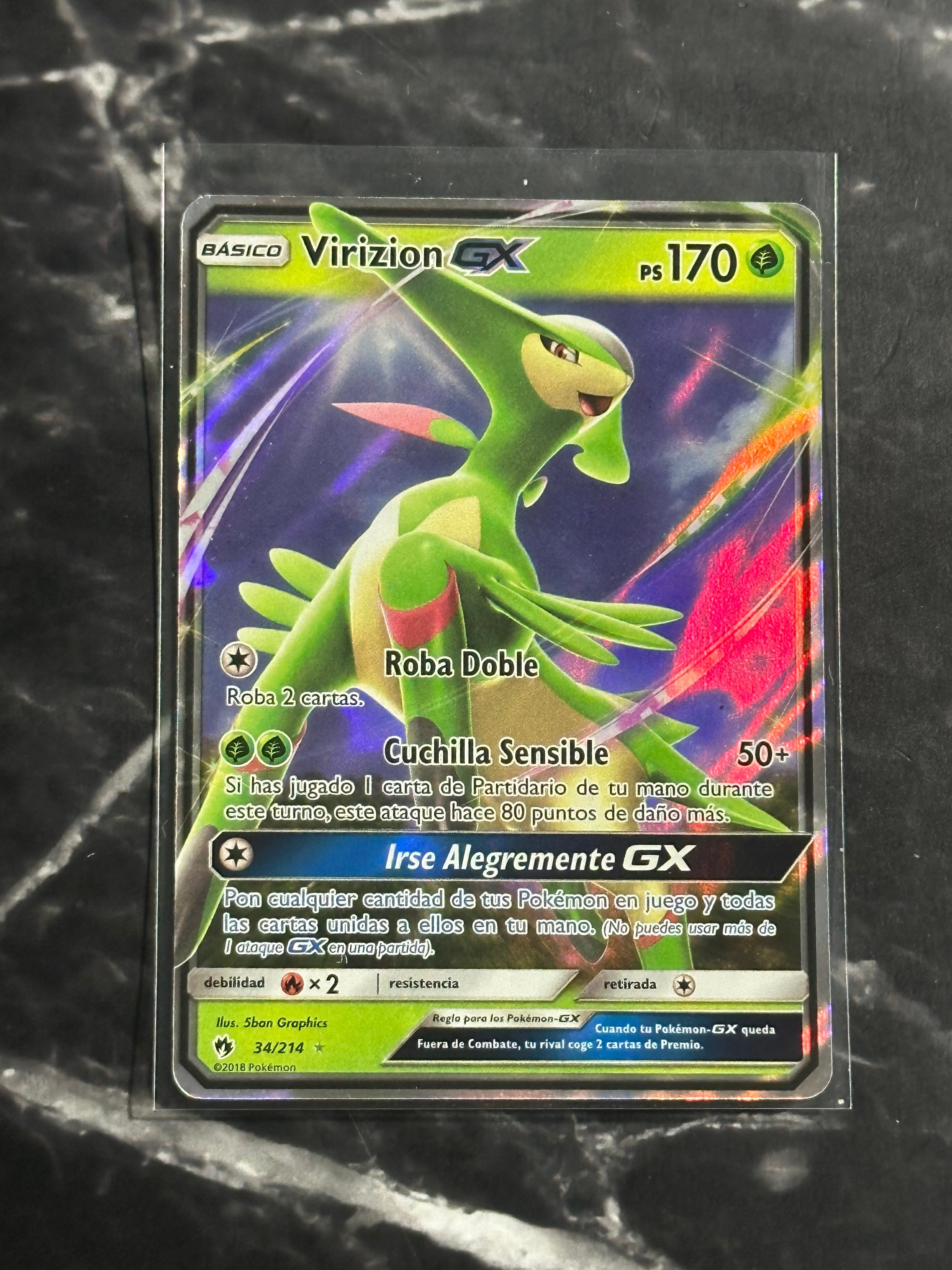 Virizion GX (LOT 34)