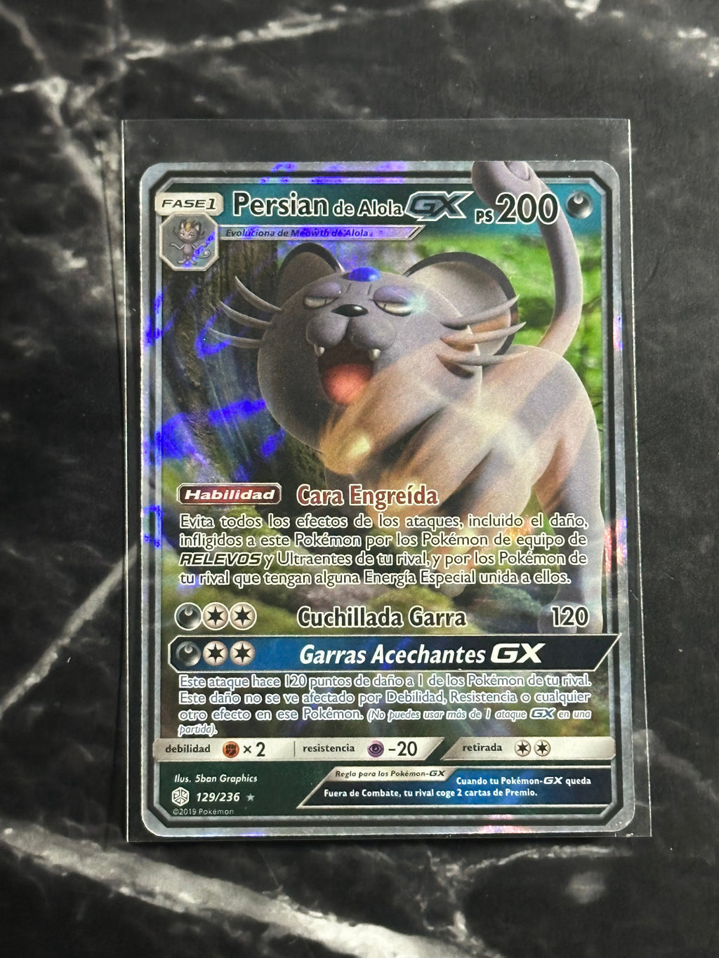 Alolan Persian GX (CEC 129)