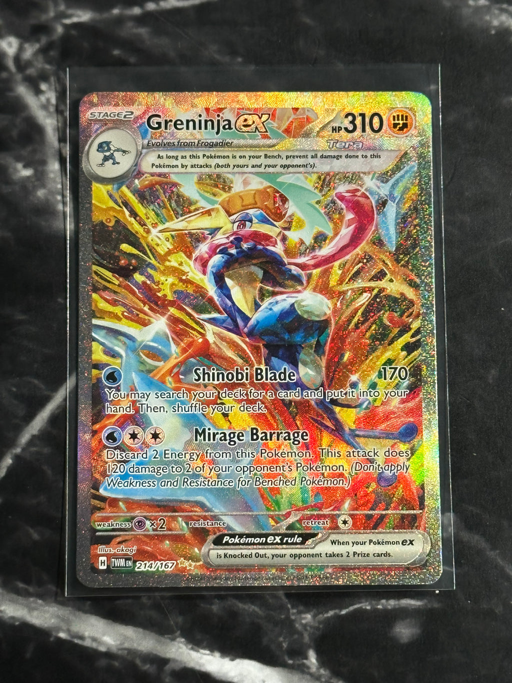 Greninja ex (TWM 214)