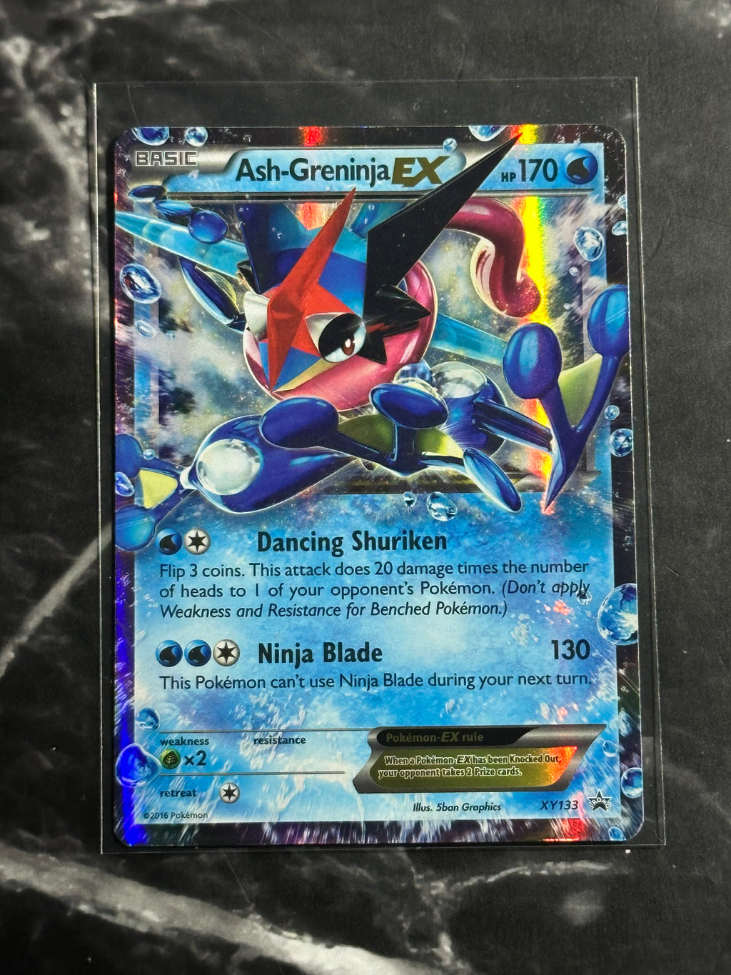 Greninja Ash EX (XYPR 133)
